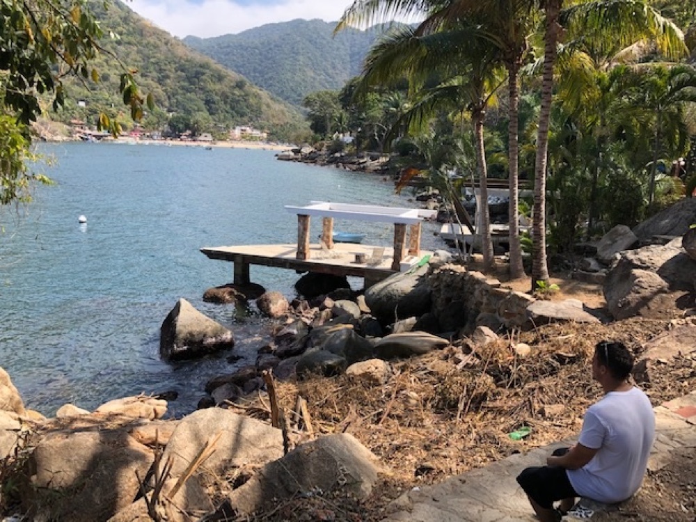 Hiking in Boca de Tomatlan, Jalisco, Mexico